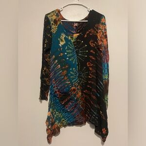 NWT Kathmandu Imports Hand Tye Dyed Tunic